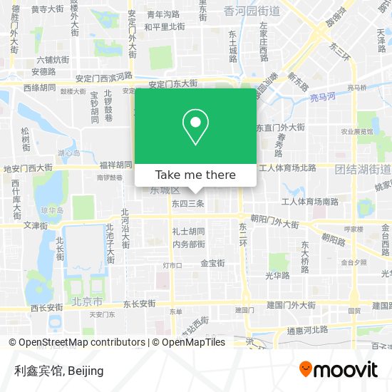 利鑫宾馆 map