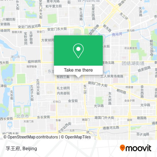 孚王府 map