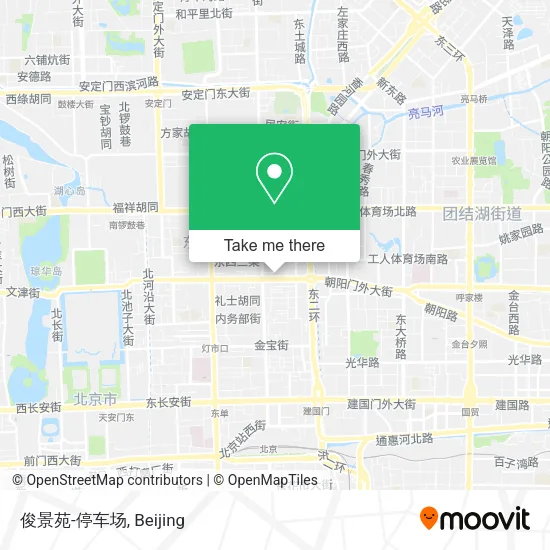 俊景苑-停车场 map