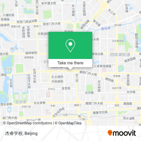 杰睿学校 map