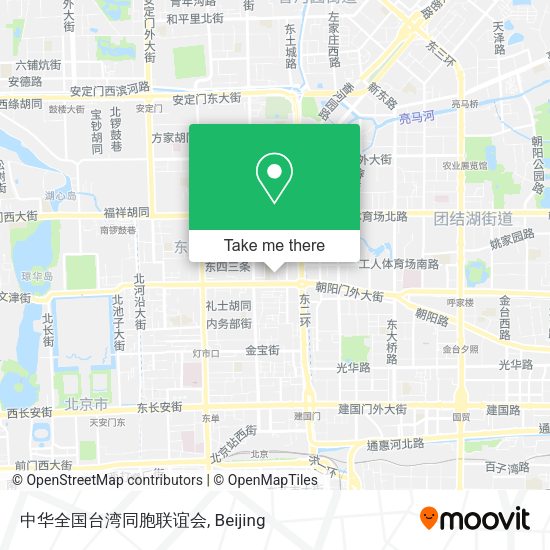 中华全国台湾同胞联谊会 map