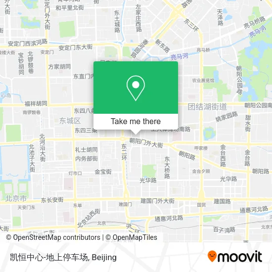 凯恒中心-地上停车场 map