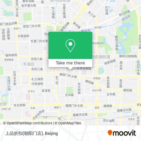 上品折扣(朝阳门店) map