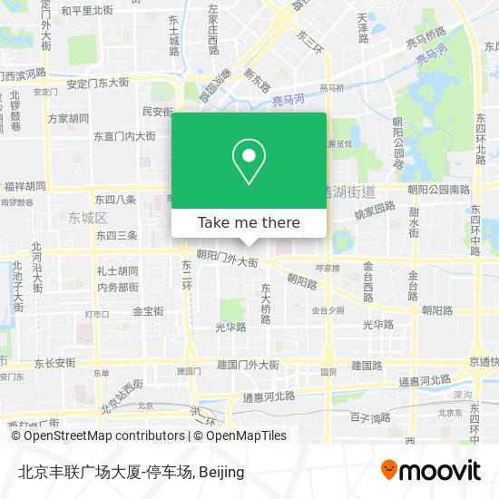 北京丰联广场大厦-停车场 map
