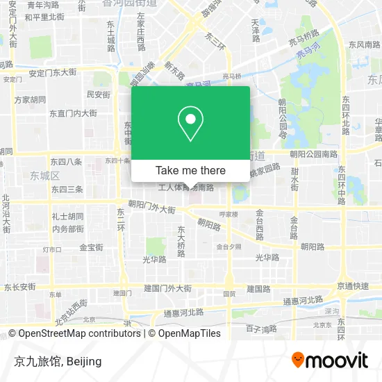 京九旅馆 map