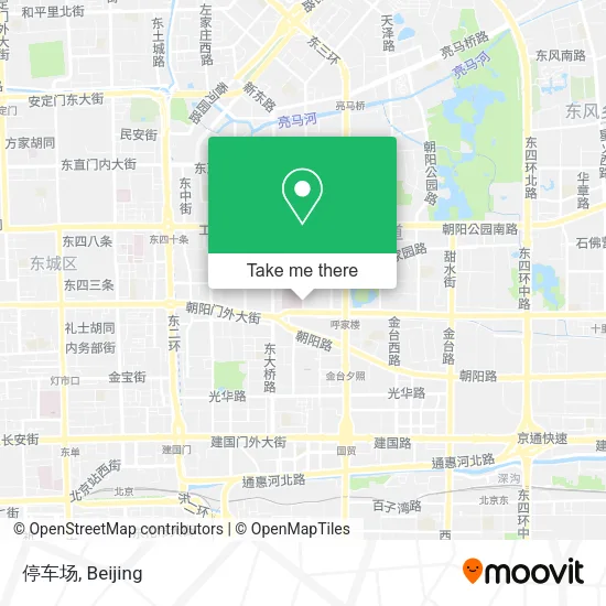 停车场 map