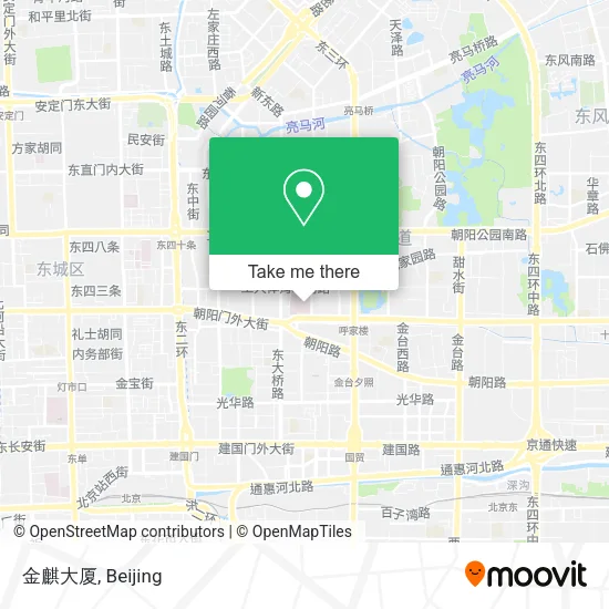 金麒大厦 map