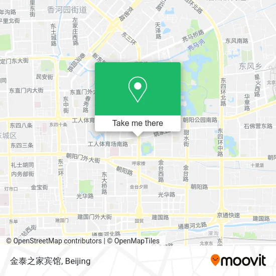 金泰之家宾馆 map