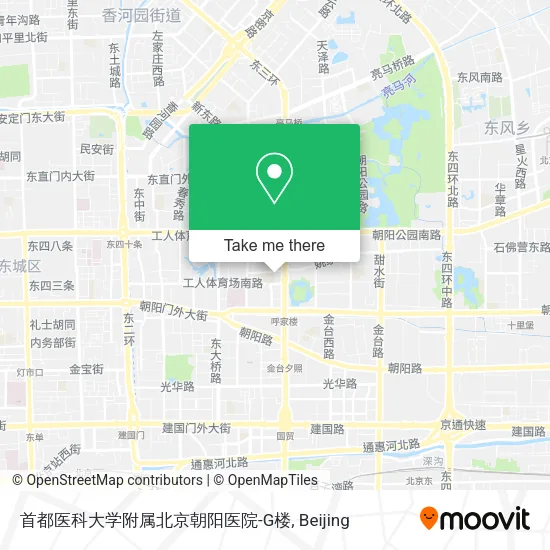 首都医科大学附属北京朝阳医院-G楼 map