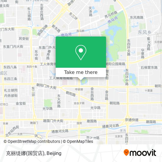 克丽缇娜(国贸店) map