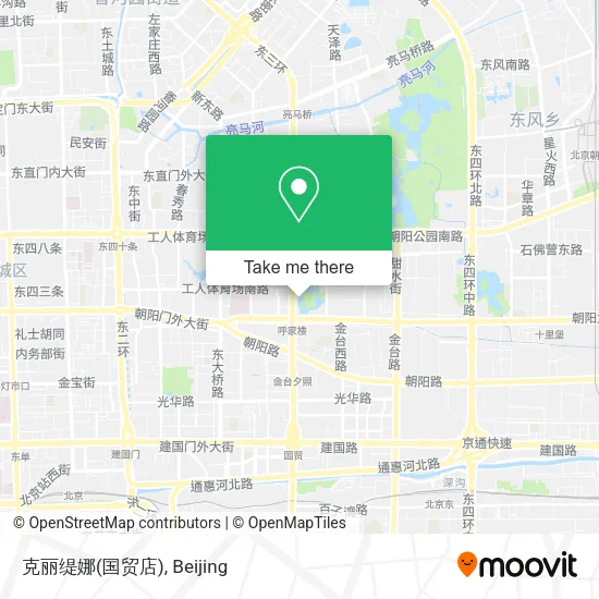 克丽缇娜(国贸店) map