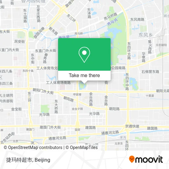 捷玛特超市 map