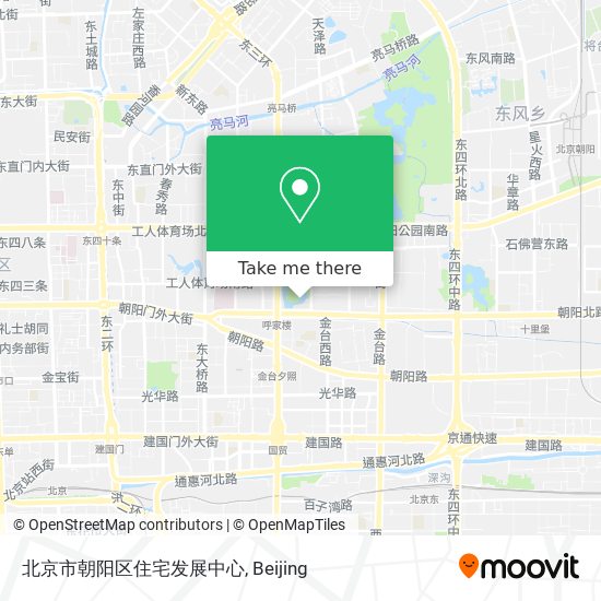 北京市朝阳区住宅发展中心 map