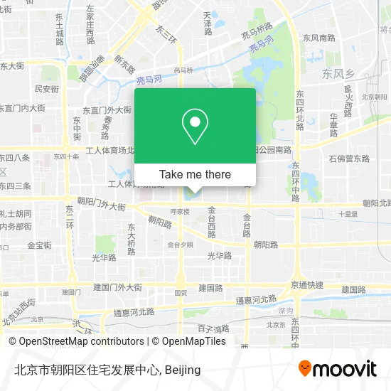 北京市朝阳区住宅发展中心 map