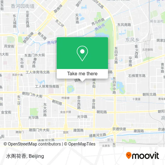 水阁荷香 map