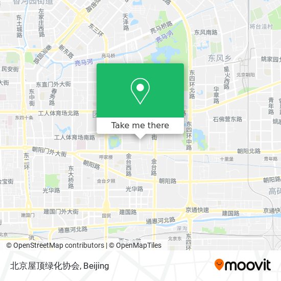 北京屋顶绿化协会 map