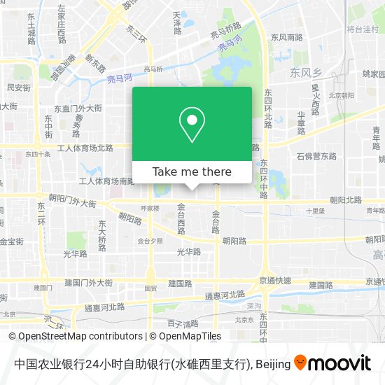 中国农业银行24小时自助银行(水碓西里支行) map