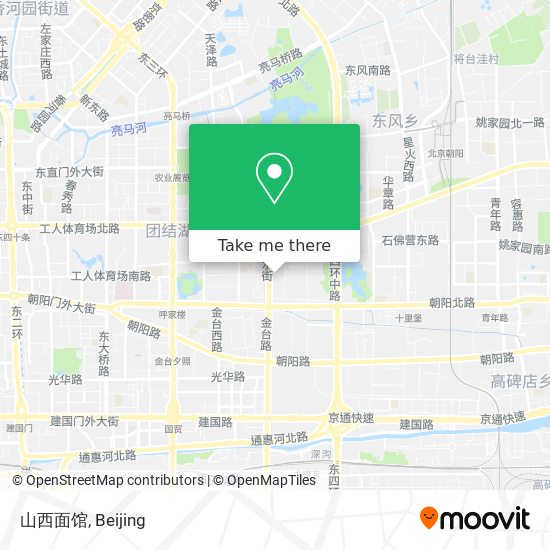 山西面馆 map