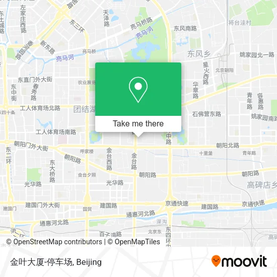 金叶大厦-停车场 map