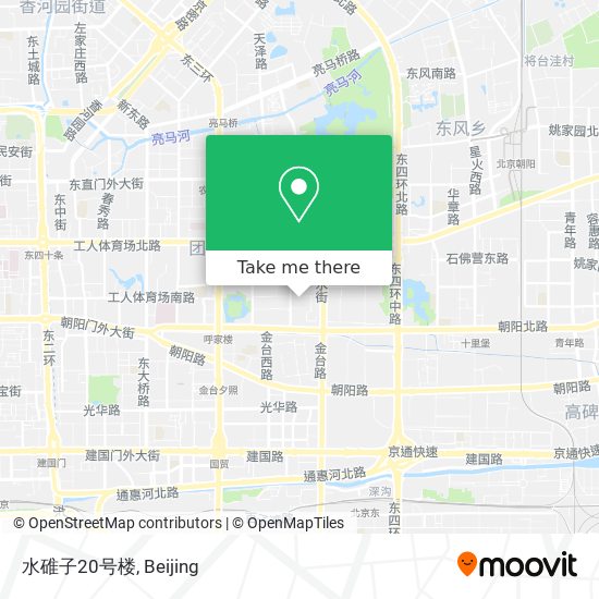 水碓子20号楼 map
