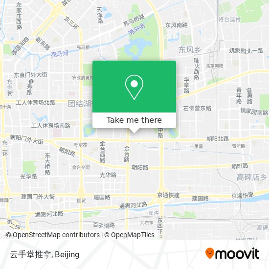 云手堂推拿 map