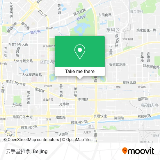 云手堂推拿 map