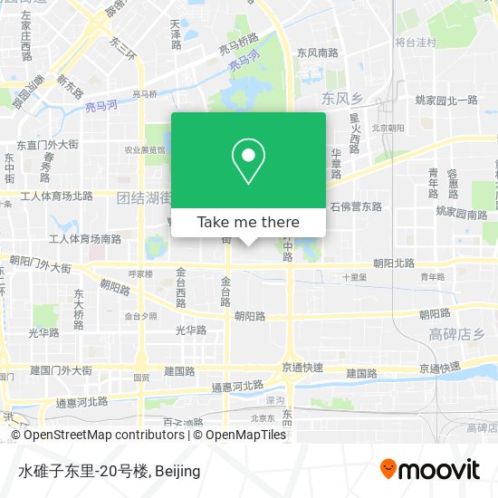 水碓子东里-20号楼 map