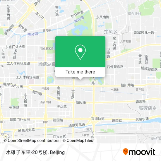 水碓子东里-20号楼 map