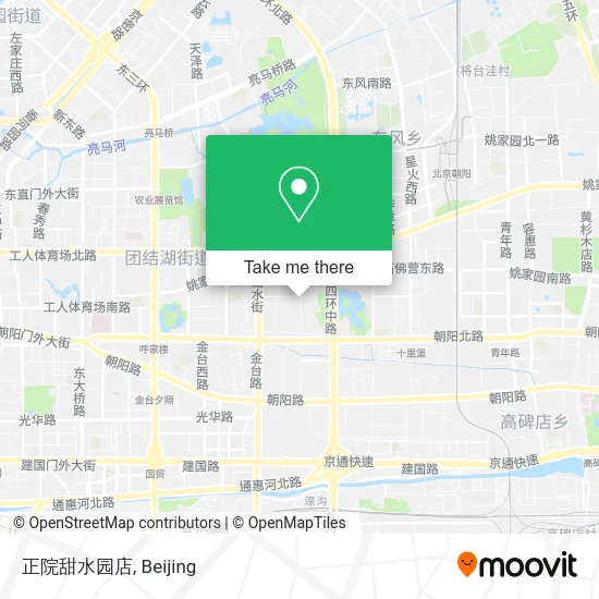 正院甜水园店 map