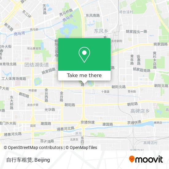 自行车租赁 map