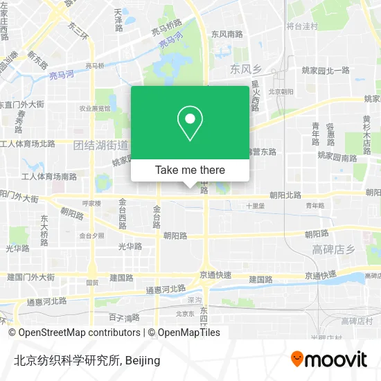 北京纺织科学研究所 map