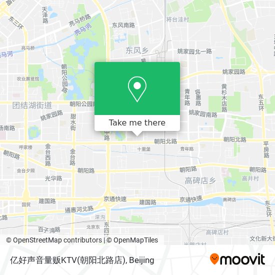 亿好声音量贩KTV(朝阳北路店) map