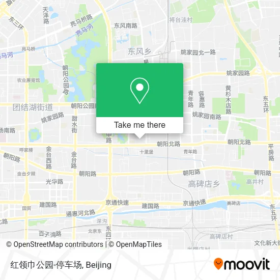 红领巾公园-停车场 map