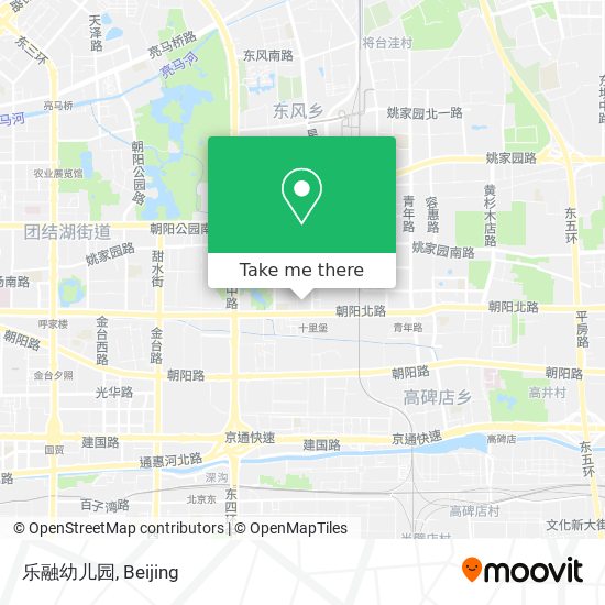 乐融幼儿园 map