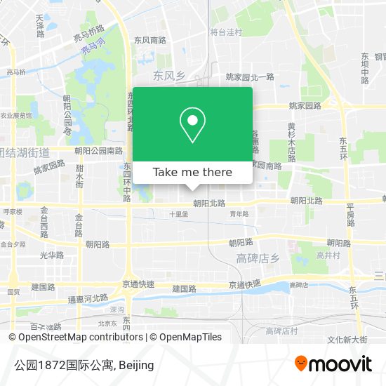 公园1872国际公寓 map