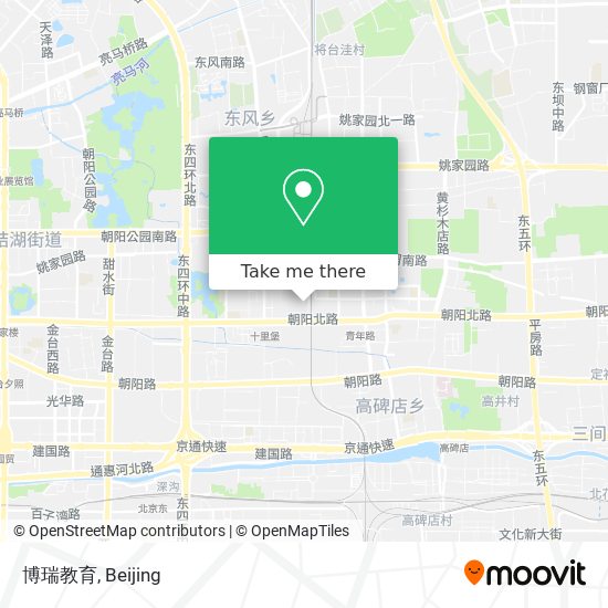 博瑞教育 map