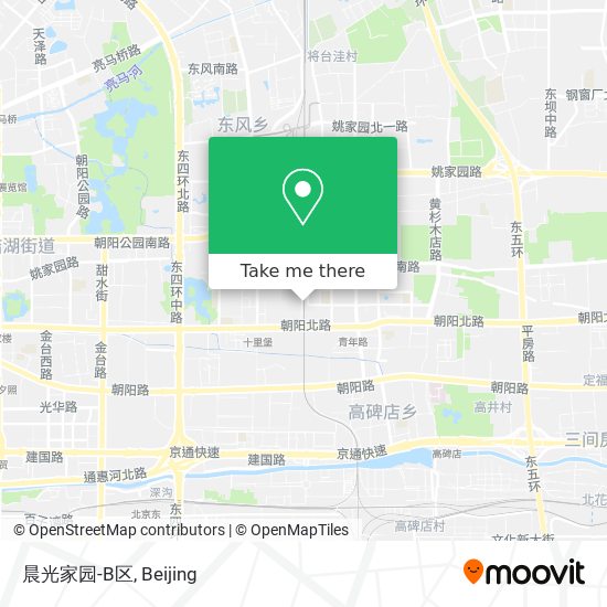 晨光家园-B区 map
