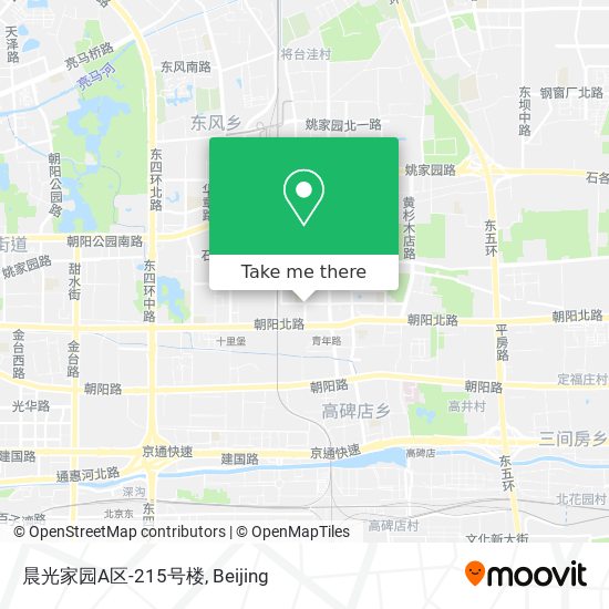 晨光家园A区-215号楼 map
