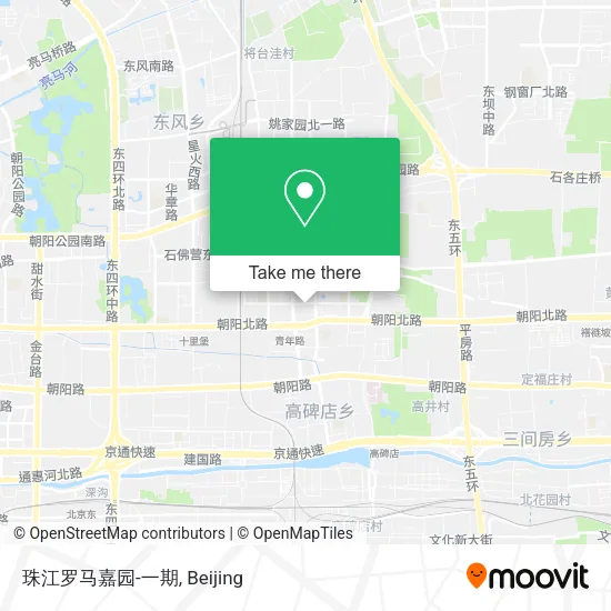 珠江罗马嘉园-一期 map