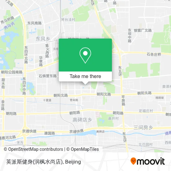 英派斯健身(润枫水尚店) map