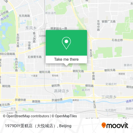 1979DIY蛋糕店（大悦城店） map