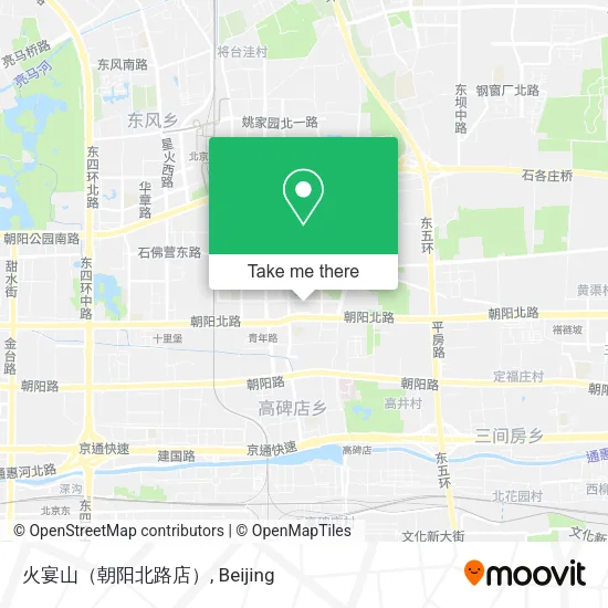 火宴山（朝阳北路店） map