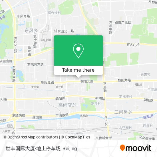 世丰国际大厦-地上停车场 map