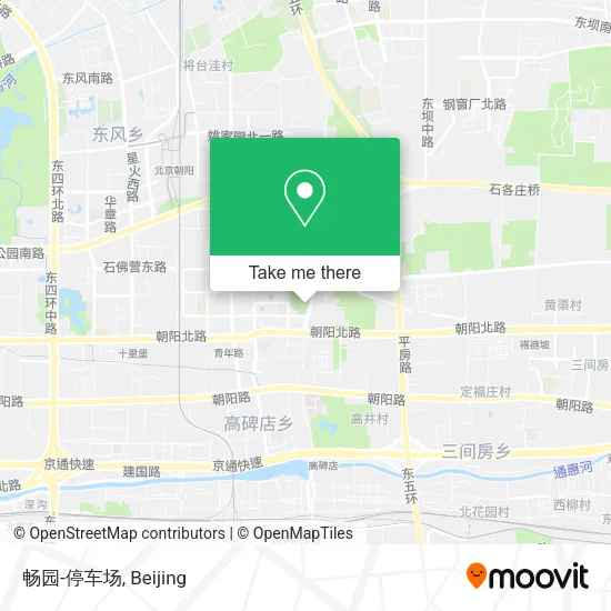 畅园-停车场 map