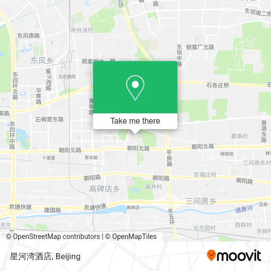 星河湾酒店 map