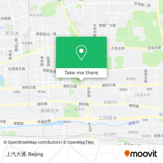 上汽大通 map