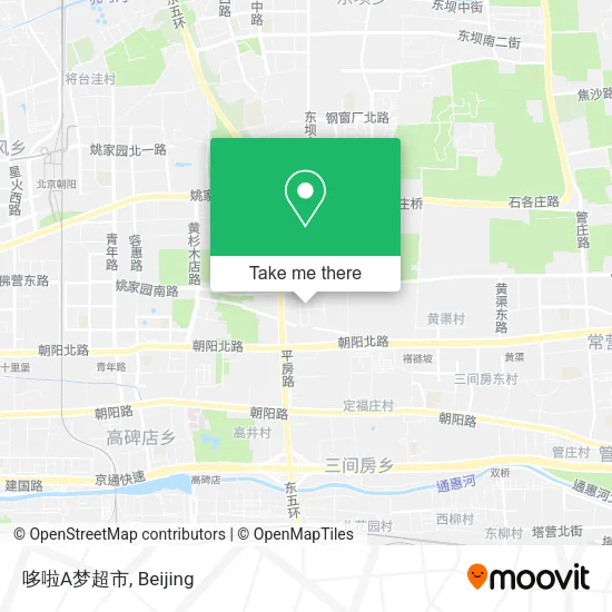 哆啦A梦超市 map