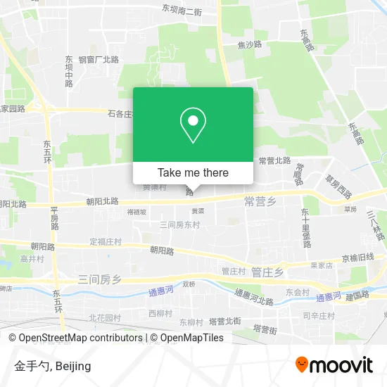 金手勺 map