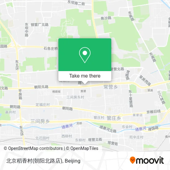 北京稻香村(朝阳北路店) map