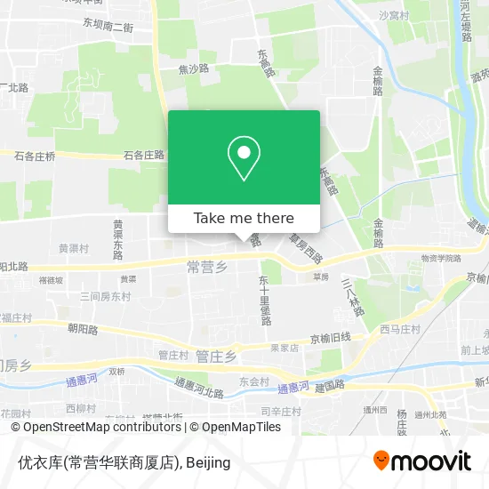 优衣库(常营华联商厦店) map